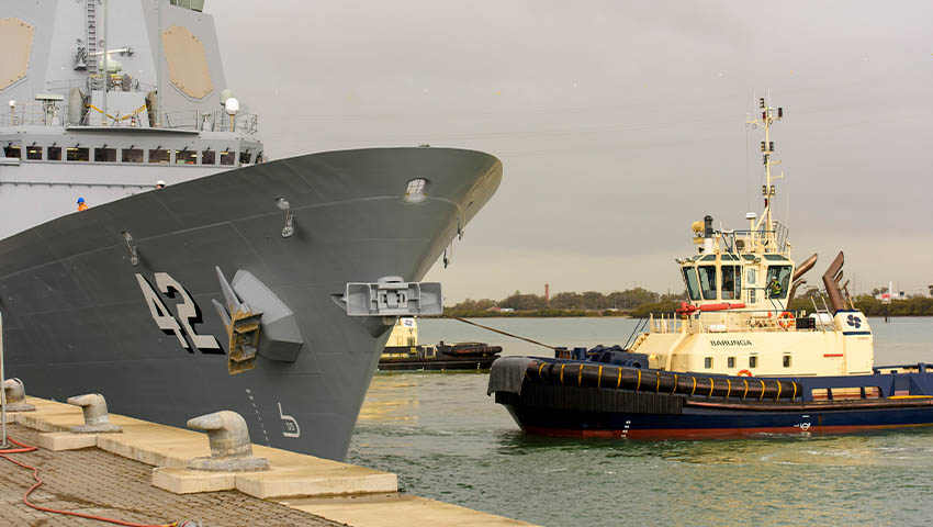 Photo Essay: Future HMAS Sydney prepares for delivery