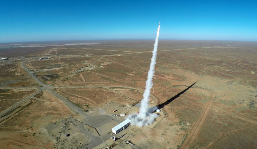 woomera rocket launch