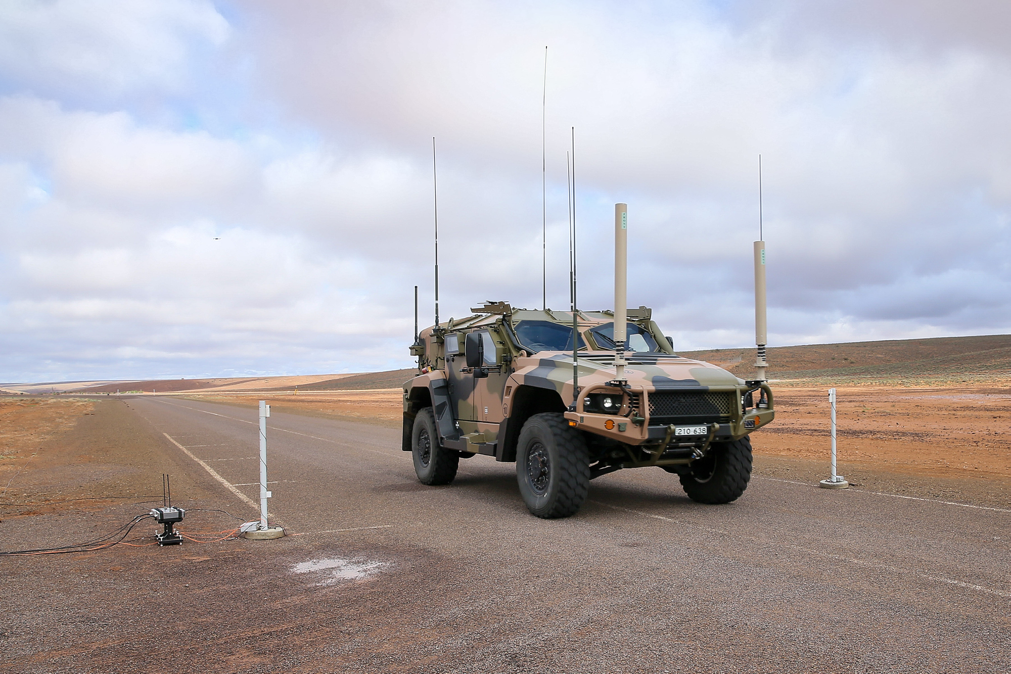 1st Battalion Regiment takes delivery of first Hawkei PMVs