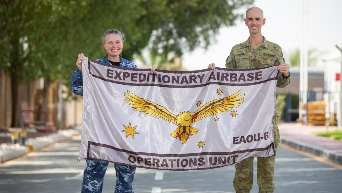 Leading Aircraftman honoured on first deployment
