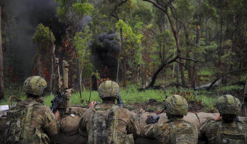 th combat service support battalion in shoalwater bay