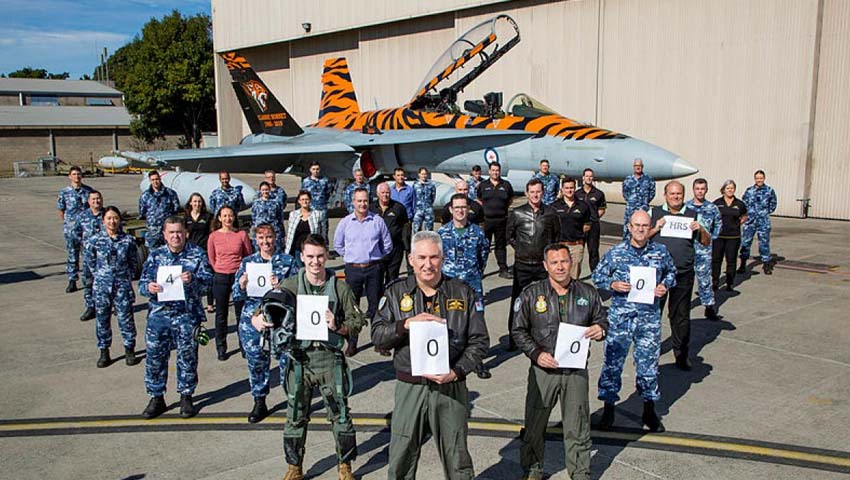 RAAF hits F-18A/B milestone