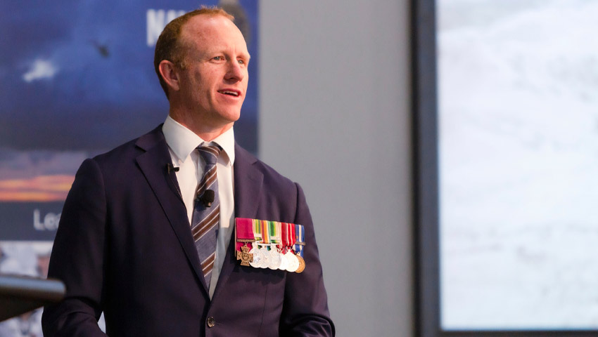 Victoria Cross awardee joins NIOA team