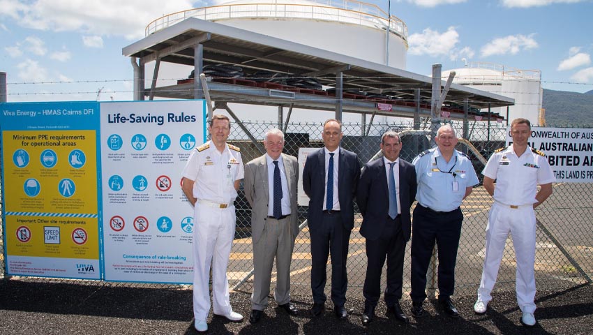 Defence hands over fuel facility to Viva Energy