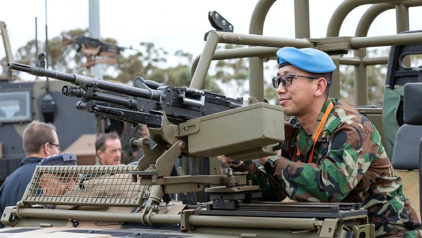 Foreign military officials’ ADF base visits boost relations