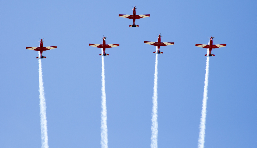 Air Force FA 18F Super Hornet Flight Simulator Display