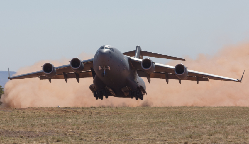 RAAF Globemaster joins Hercules in WA for cyclone support
