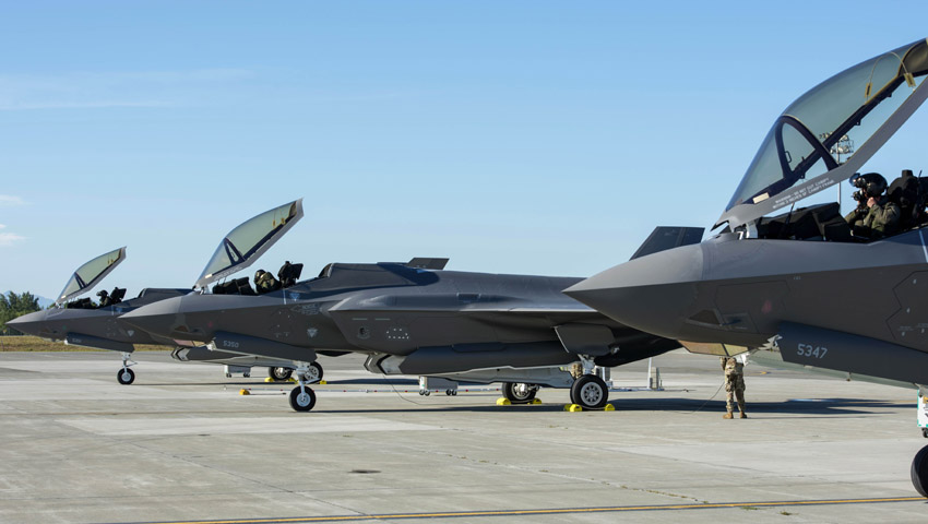 USAF demonstrates growing interoperability of country-wide F-35 fleet
