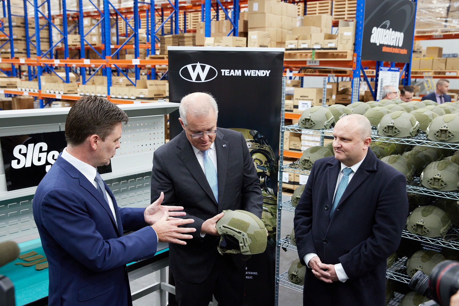 PM visits Australian defence businesses