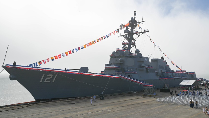US Navy commissions Arleigh Burke destroyer