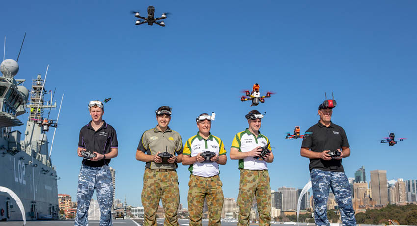 army drone racing team
