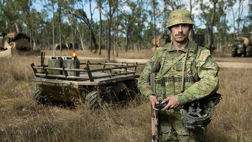 Talisman Sabre provides opportunity for mechanical mule to prove value