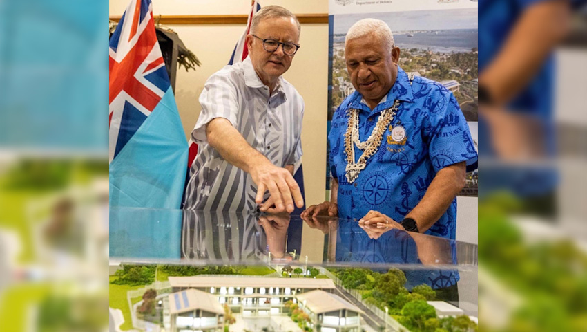 Australia, Fiji launch maritime infrastructure project