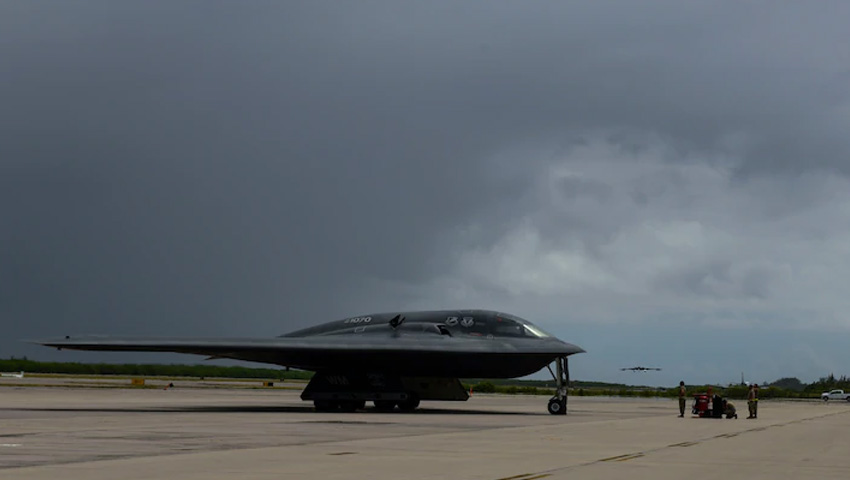US Air Force B-2 bombers deploy to Diego Garcia to counter China