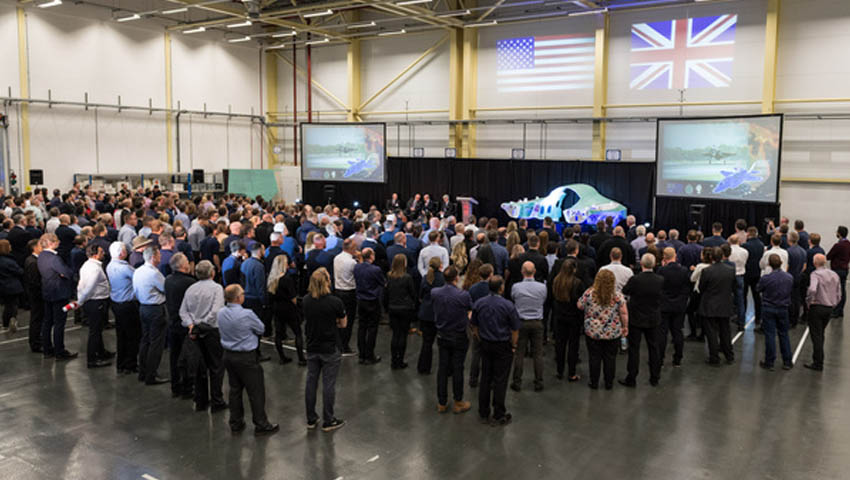 BAE Systems UK manufacturing facility achieves F-35 milestone