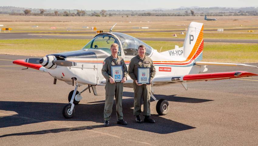 BAE’s Tamworth flight training business achieves milestone
