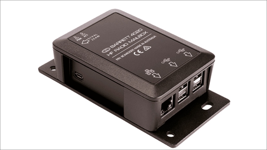 Barrett 4020 HF Radio Mailbox  dc