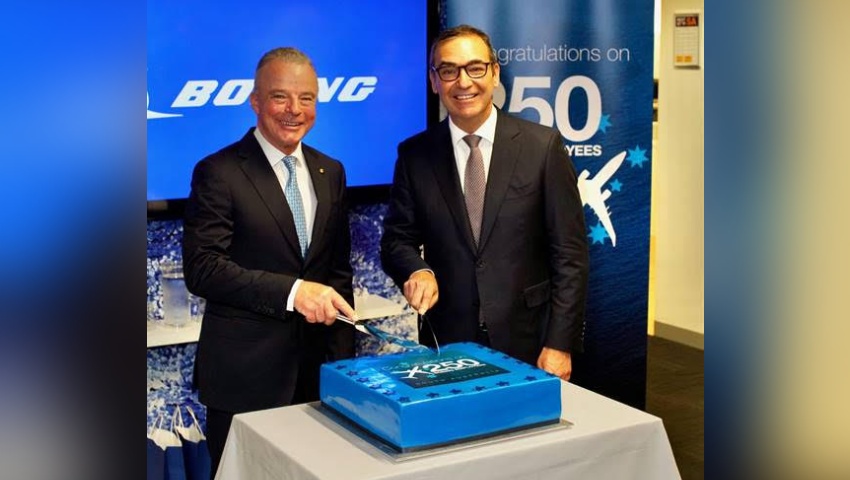 Boeing celebrates rapid growth milestone