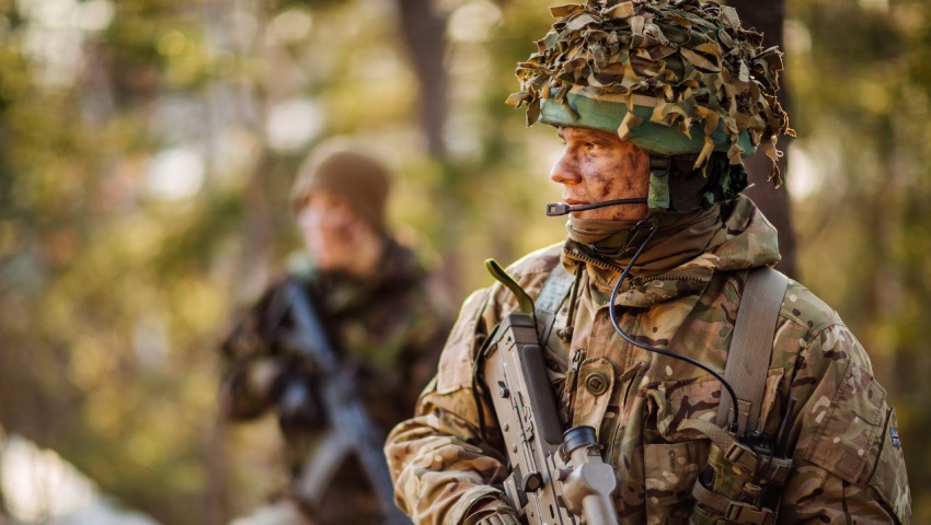 British army soldier dc