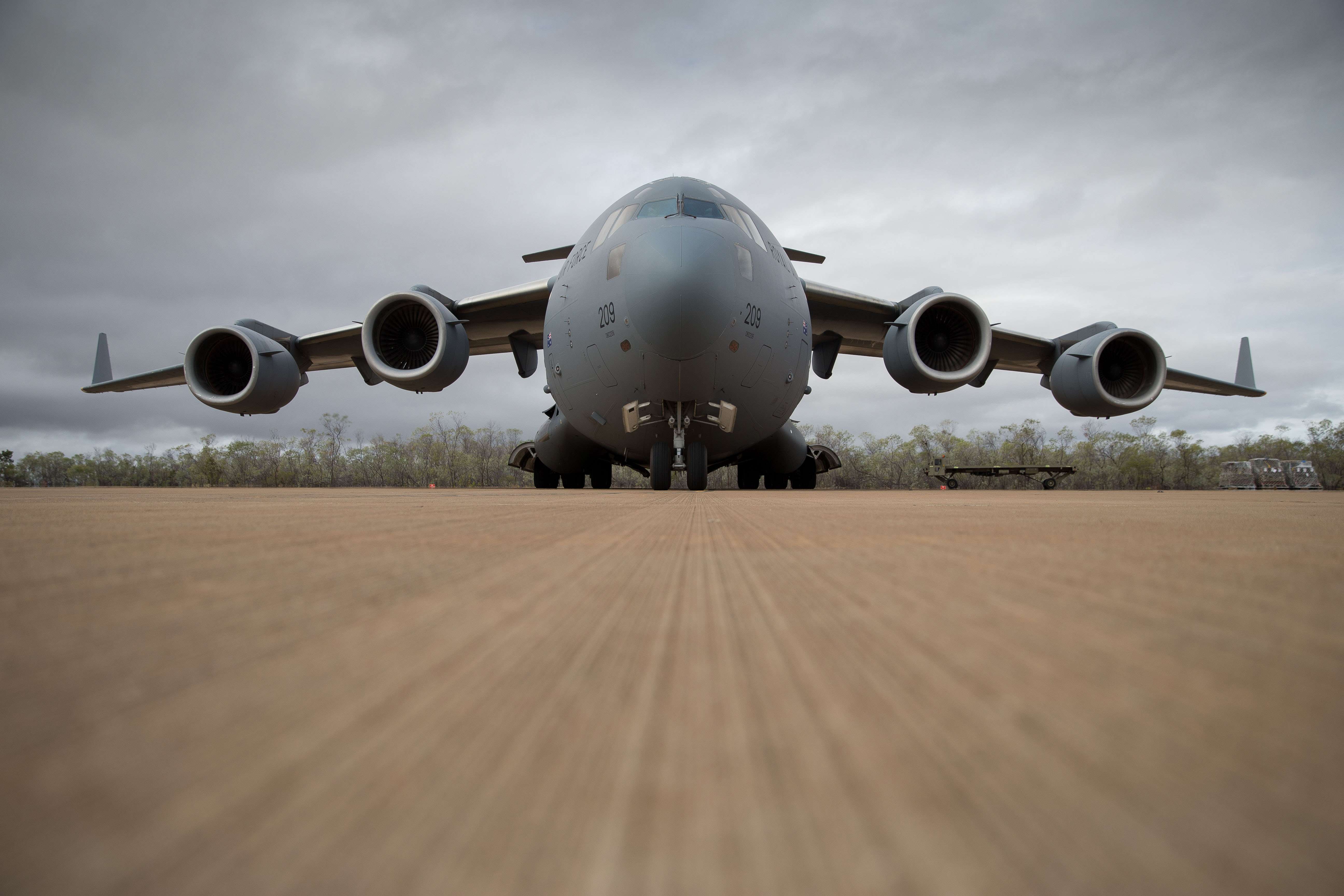 RAAF begins C-17A Assault landings 