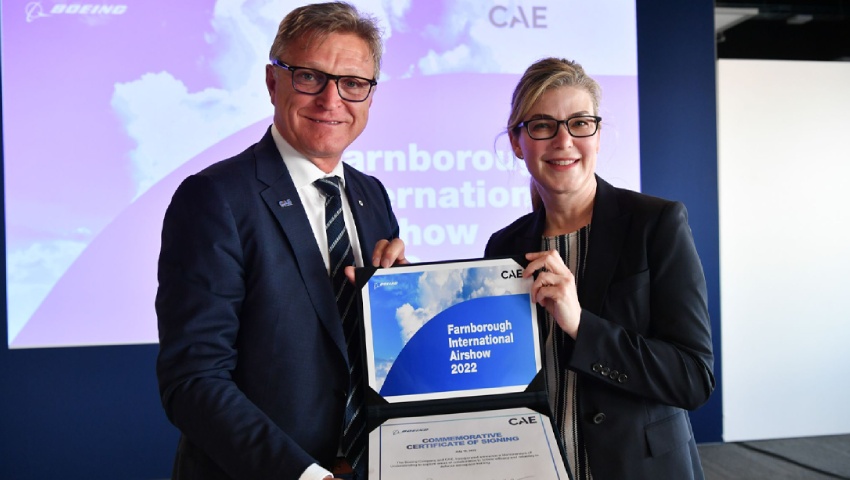 Boeing, CAE partner to enhance global aerospace training, innovation and fleet support