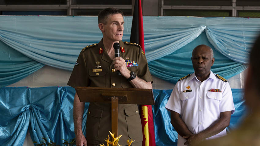 Chief of Defence welcomes Pacific security leaders 