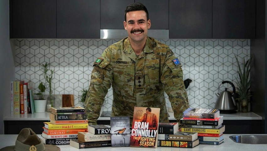 Army Captain raising money for Legacy with Brothers N' Books readathon