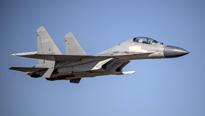 China J 16 fighter jet dc