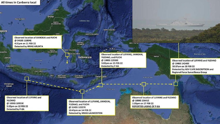 Chinese laser attack RAAF P 8A Poseidon dc
