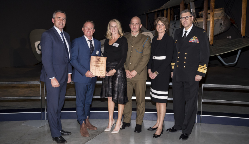 defence reserves support council employer support awards night
