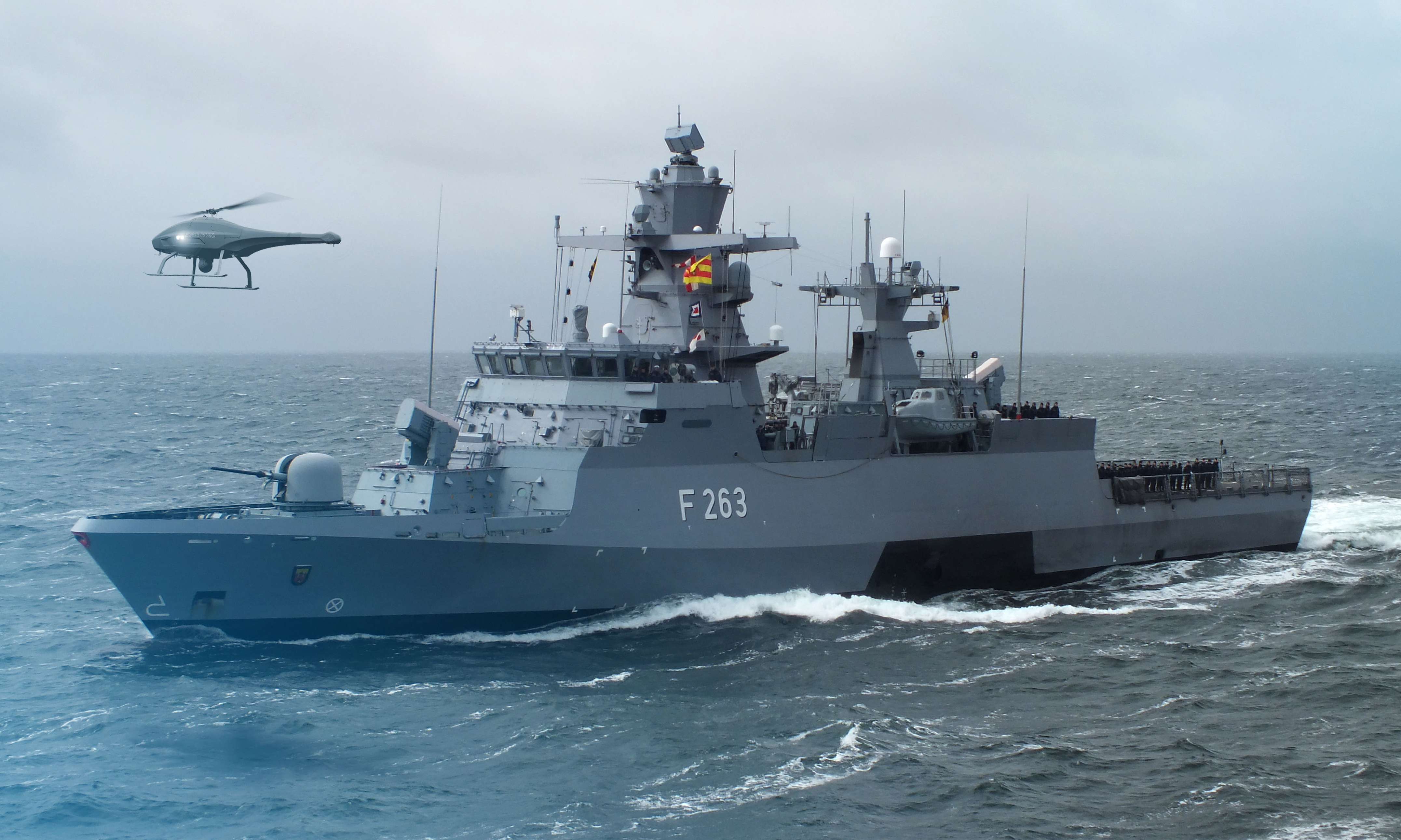 ESG consortium delivers Sea Falcon UAS’ to German Navy