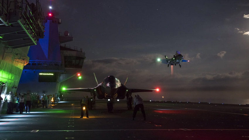 UK, US F-35Bs join HMS Queen Elizabeth for major exercise