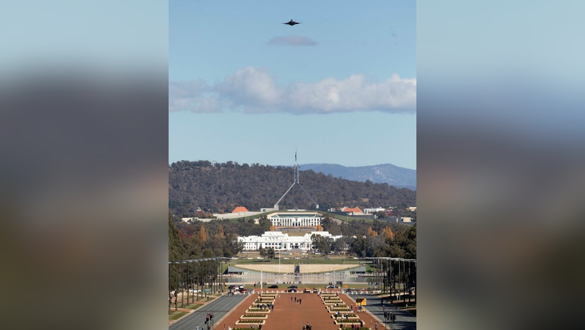 F 35 Anzac Day service dc