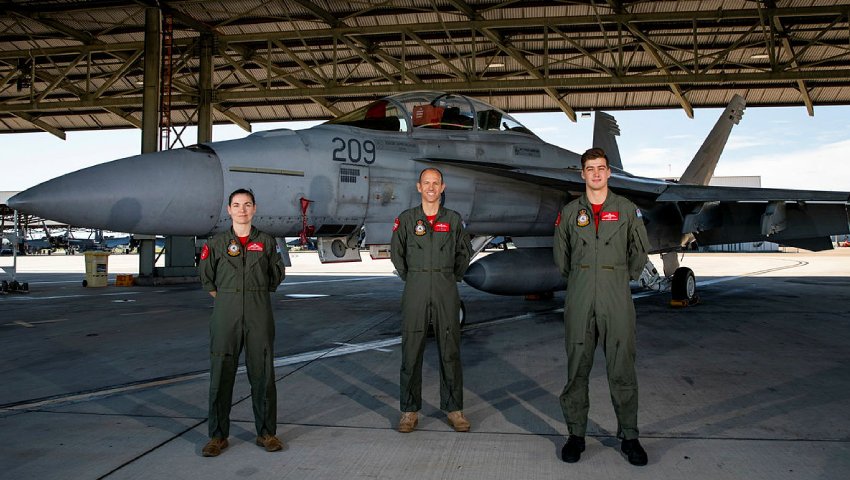 FA 18F Super Hornet operational conversion pilots 850 dc