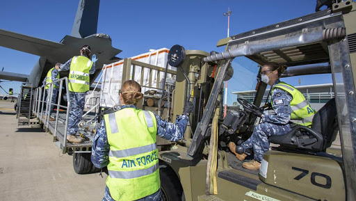 RAAF Hercules delivers the goods for Fijian patrol boat