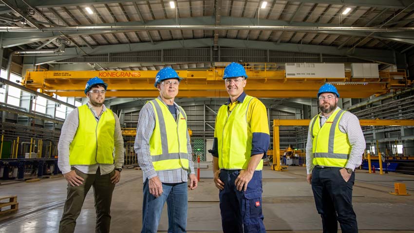 Flinders Uni farewells digital shipbuilding graduates