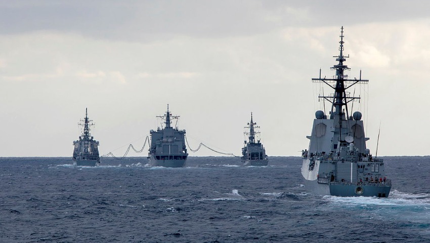 RAN frigate, destroyer conclude multi-national exercise