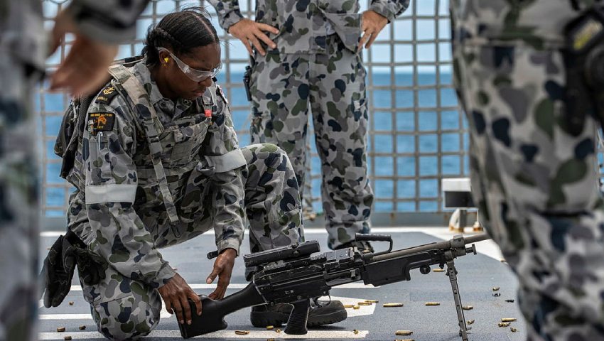 HMAS Arunta crew prepare for regional deployment