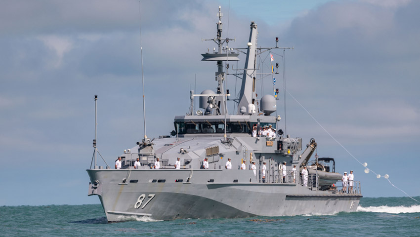 HMAS Pirie decommissioned at Coonawarra