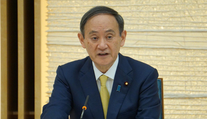 Japan PM Suga dc