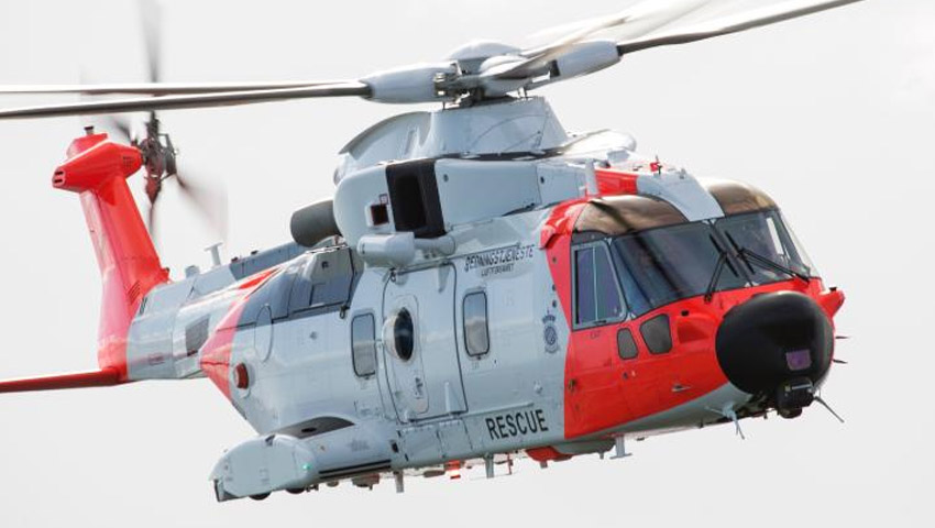 Leonardo delivers 10th search and rescue helicopter to Norway