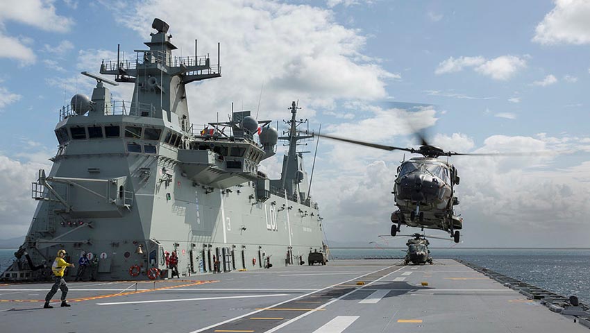 HMAS Albatross MRH-90 fleet grounded