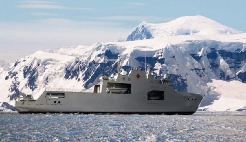 Arctic and OPV of the Harry DeWolf Class