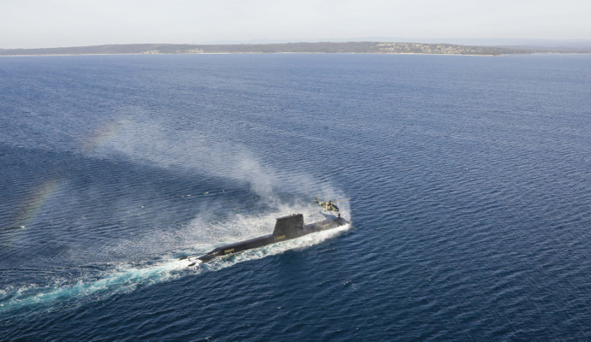 Australian submarine exercise