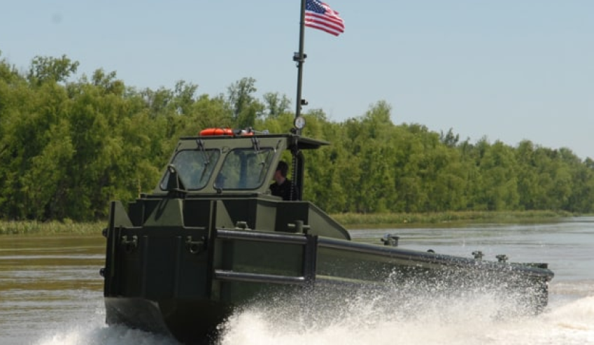 Bridge erection propulsion boats