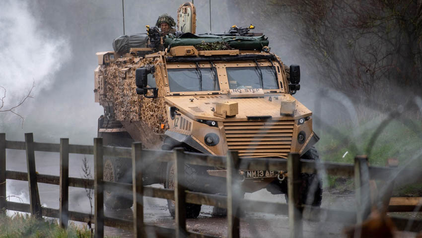 British Army commences test for electric vehicle technology