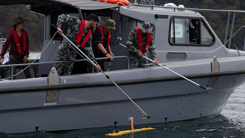 Navy minehunters welcome new tech to enhance mine warfare capabilities