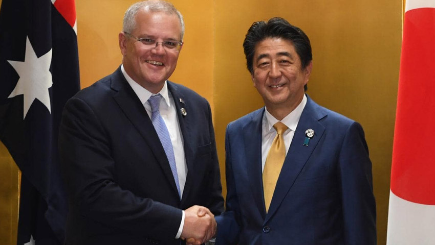 PM announces closer defence, security and space ties with Japan