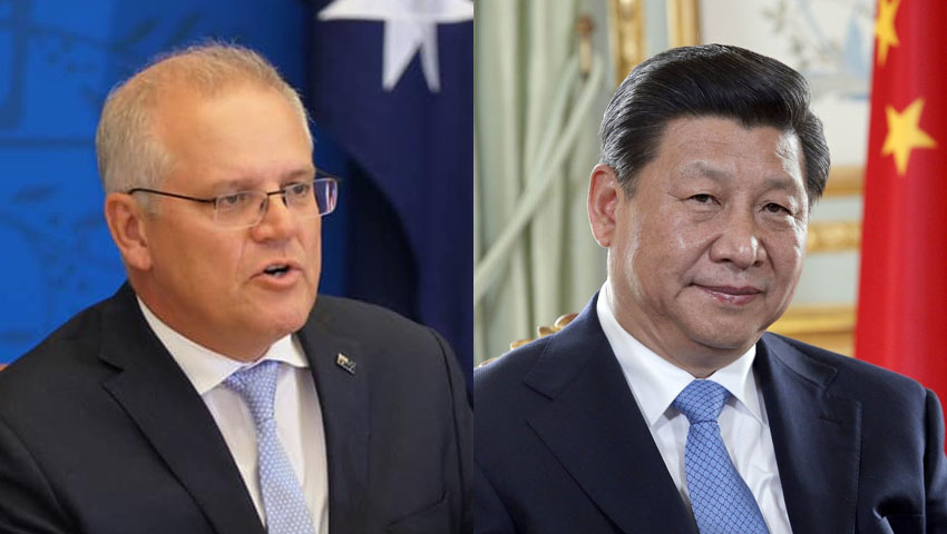 PM Scott Morrison XiJinPing dc