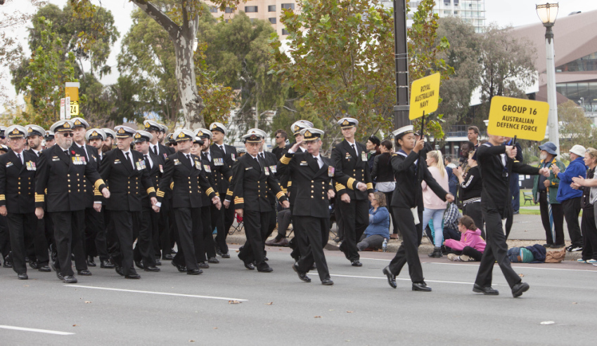 adelaide anzac day march